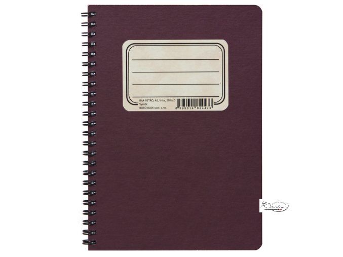 Blok Retro A5 - linka