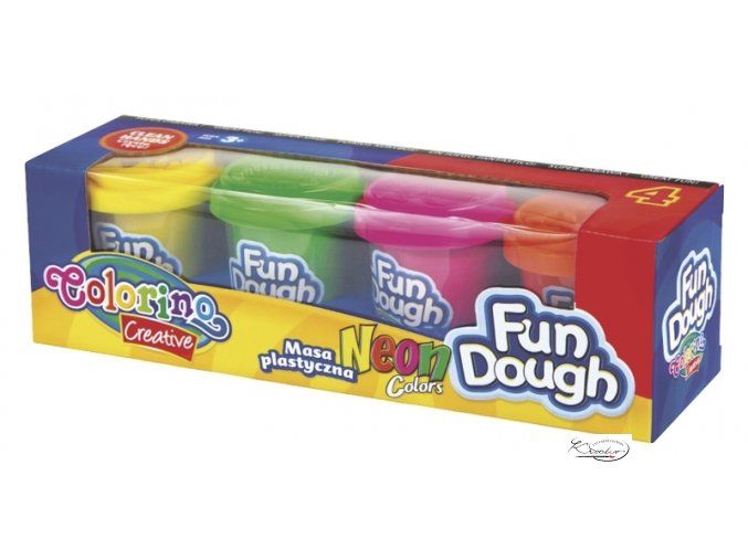 Fun Dough - modelovací hmota - Neon Colors