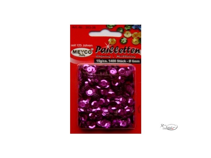 Flitry 6 mm - Fuchsie