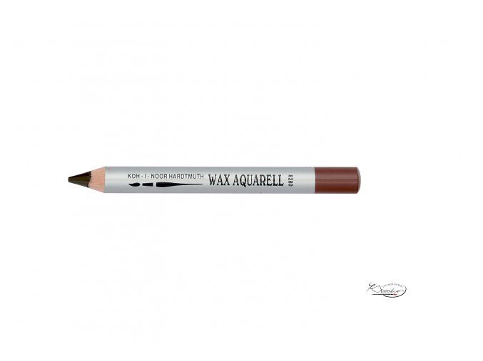 Wax Aquarell pastelka - 32 hnědá