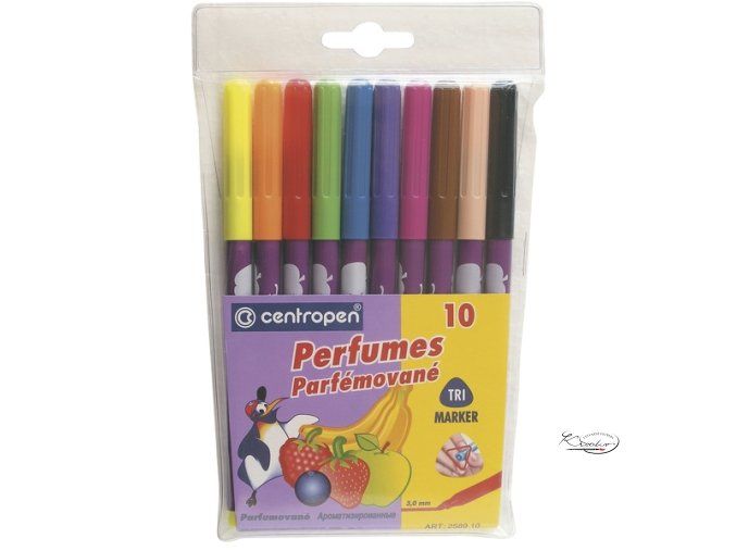 Popisovač parfémovaný Centropen 2589/10ks
