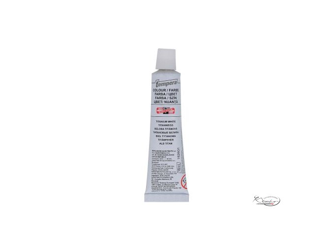 Tempera Koh-i-noor 16 ml - běloba titanová
