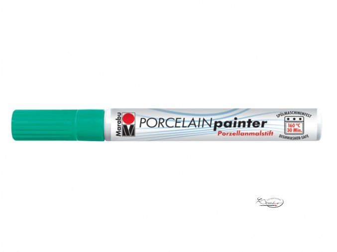 Porcelain painter - 153 / M - Zelený mátový