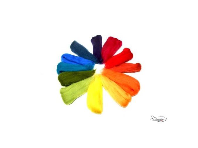ovci vlna merino barvena cesana mix 12 barev pastelovy 50 g 2807