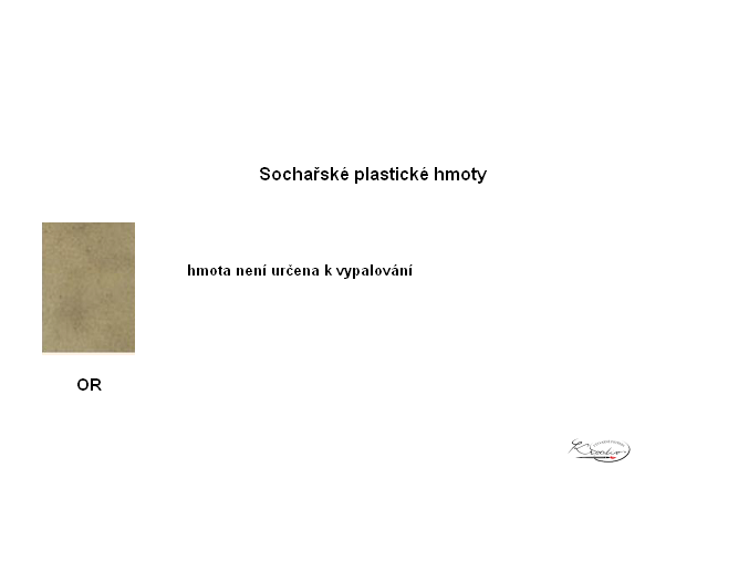 Sochařská hlína OR - 10kg