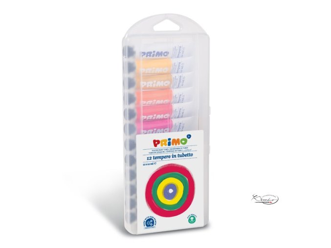 Temperové barvy Primo 12x12ml