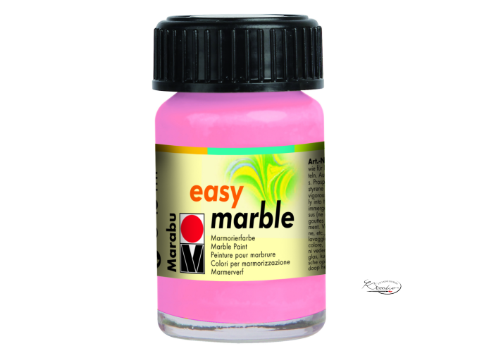 Mramorovací barva easy marble 15ml 033 Růžová