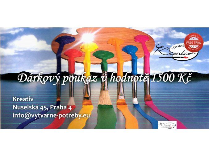 Dárkový poukaz 1 500,- Kč