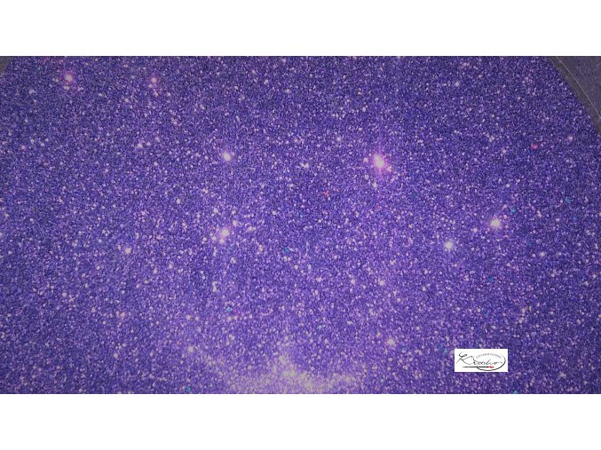 Glitterový pudr 20g - fialový