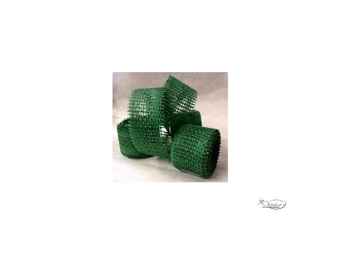 Juta zelená tmavě 5cm x 2m