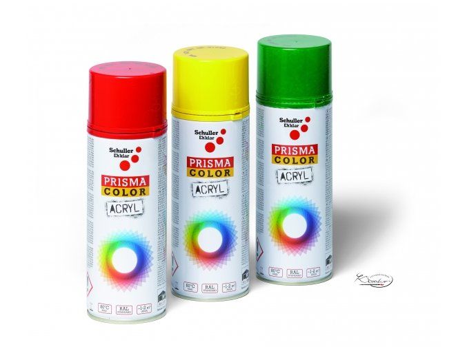 Prisma Color Acryl Lack spray 91022 - Ohnivě červená