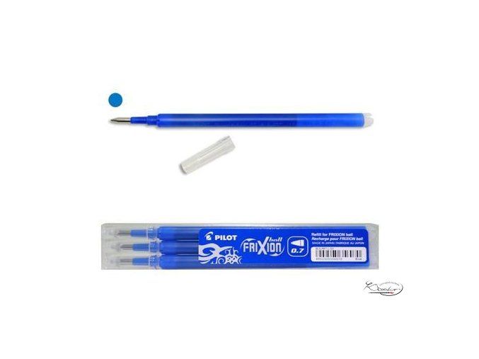 Náplň Pilot Frixion 0,7 mm - Modrá / 3 ks