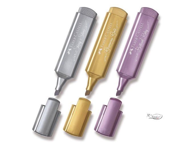 ZVÝRAZŇOVAČ FABER-CASTELL TEXTLINER 46 METALLIC