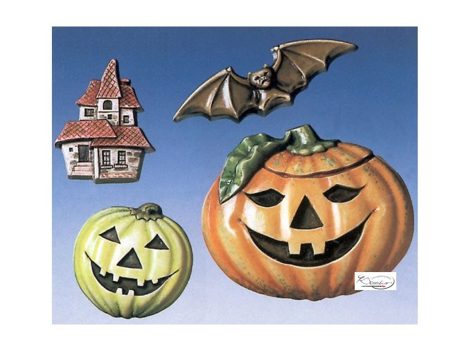 Forma na sádrové odlitky Halloween