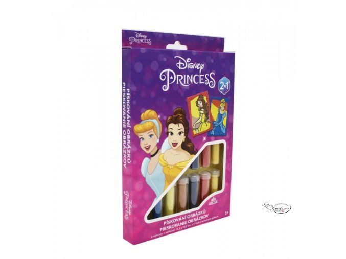 Pískování obrázků - Disney princezny