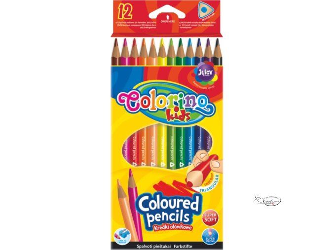 Pastelky Colorino 12 Super Soft