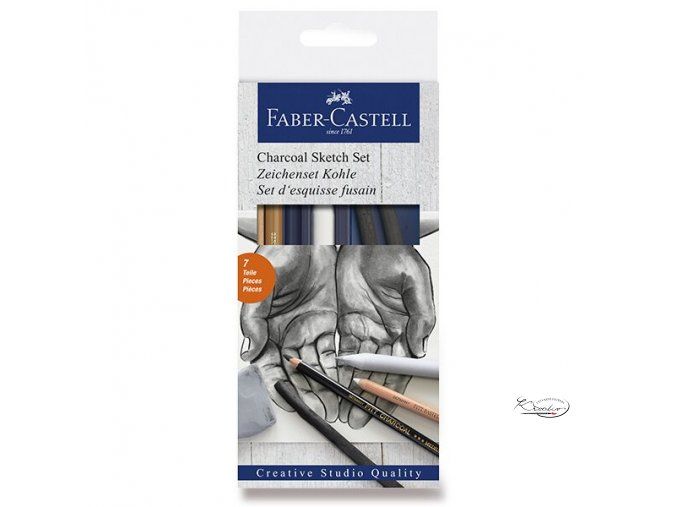 UMĚLECKÁ SADA FABER-CASTELL GOLDFABER CHARCOAL SKETCH