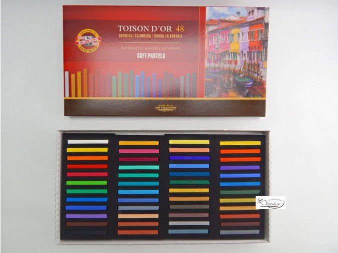 Toison d´or prašné křídy 8586 / 48 ks Koh-i-noor