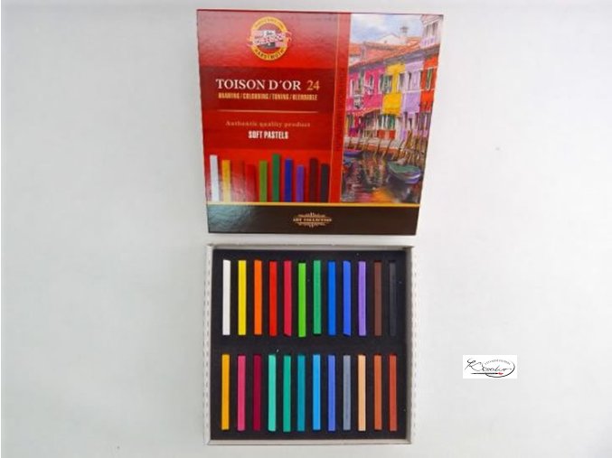 Toison d´or prašné křídy 8584 / 24 ks Koh-i-noor