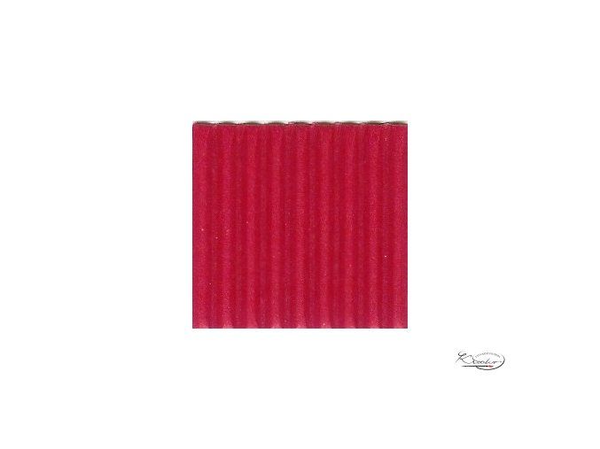 Karton 50x70 cm 300g vlnitý  červený