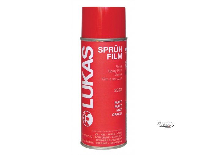 Závěrečný lak matný ve spreji 400ml s UV