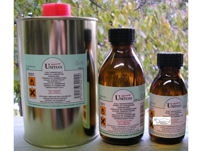 Terpentýnový olej 200ml Umton