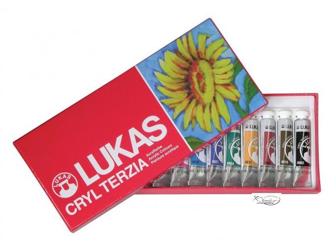 Sada Lukas Cryl Terzia 12x12ml