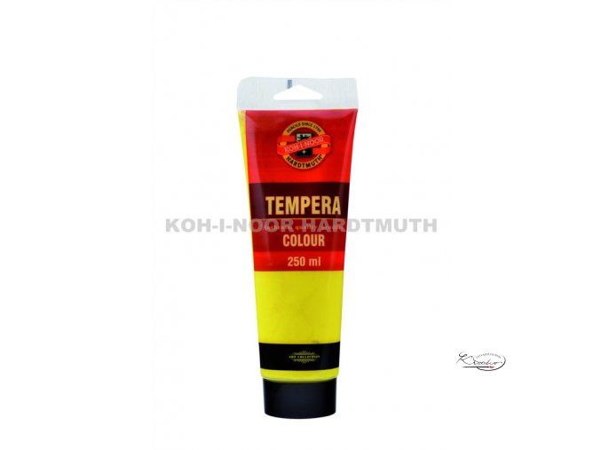 Tempera KIN 250 ml 1210 Žluť tmavá