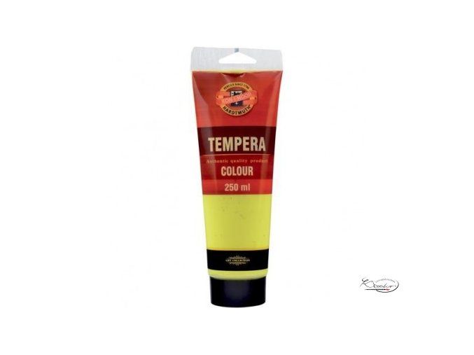 Tempera KIN 250 ml 1200 Žluť citronová