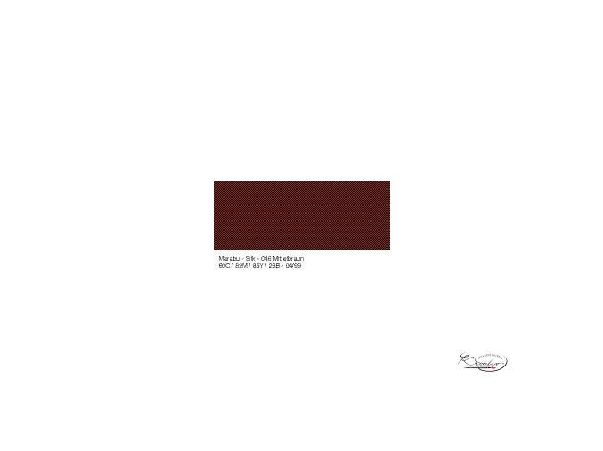 Silk Marabu č. 046 Medium brown barva na hedvábí 50ml