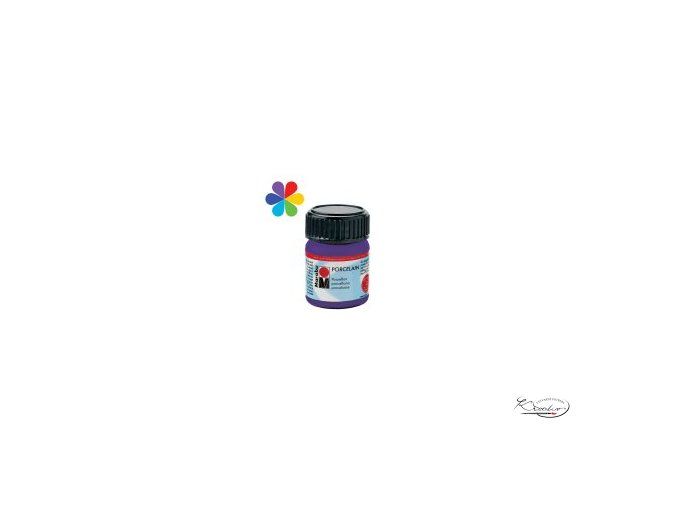 Porcelain Marabu 15 ml - 251 Fialová