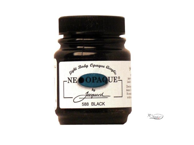 Neopaque Jacquard 67 ml - 588 černá
