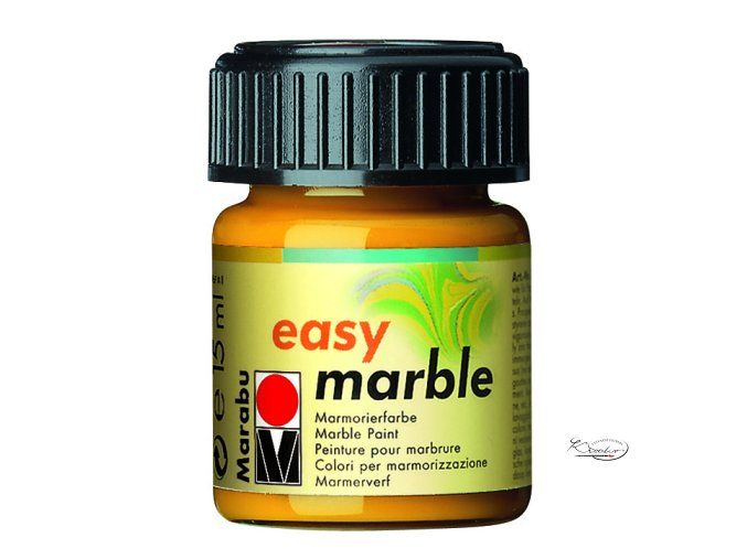 Mramorovací barva easy marble 15ml 021 žlutá