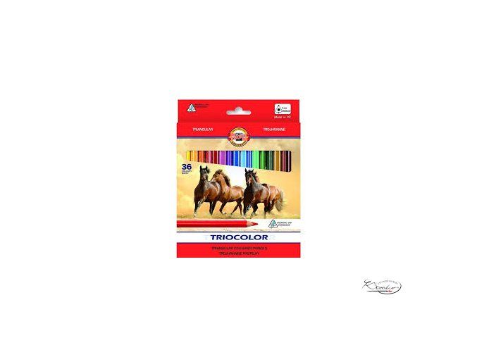 Triocolor pastelky 36 barev
