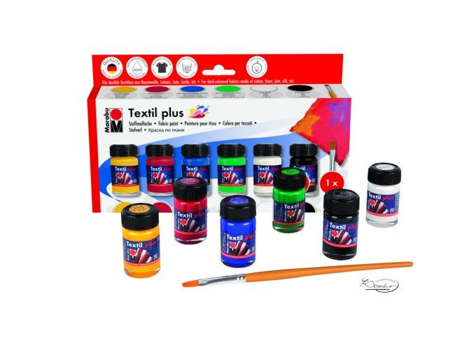 Textil plus 6x15ml souprava barev na textil