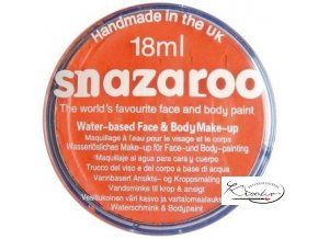 Barva na obličej Snazaroo 18ml - 553 Oranžová