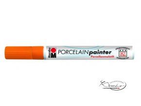Porcelain painter - 225 / M - Oranžový