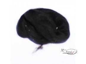 Ovčí vlna česaná 20g - 36 Černá
