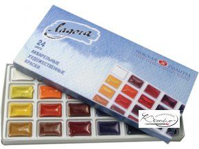 Akvarelové barvy Ladoga 24