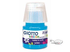 Akrylová barva Giotto Decor 25ml - modrá