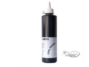 Akrylová barva LUKAS "Cryl Terzia" 500ml - Čerň kostní
