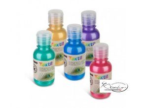 Barva na textil Primo 125ml - Metalická zelená