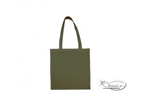 Taška bavlněná 42x38 cm - khaki