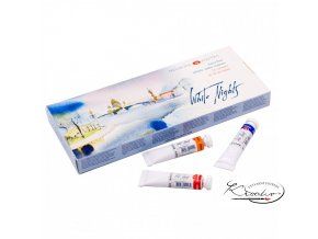 Sada akvarelových barev White Nights v tubách 12 x 10 ml
