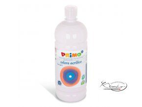 Akrylová barva Primo 1000 ml -  bílá