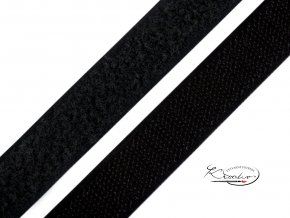 SUCHÝ ZIP 20 MM / 50 CM - černý