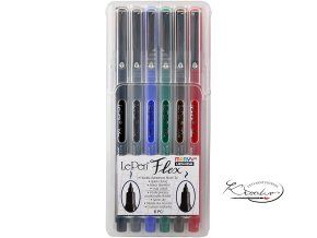 Popisovače LePen Flex Marvy 6 - Basic