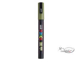 Akrylový popisovač POSCA / 0,9 - 1,3 mm - khaki