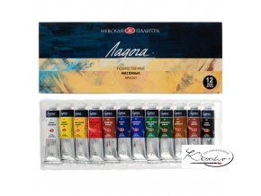 Sada olejových barev Ladoga 12 x 18 ml