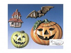 Forma na sádrové odlitky Halloween
